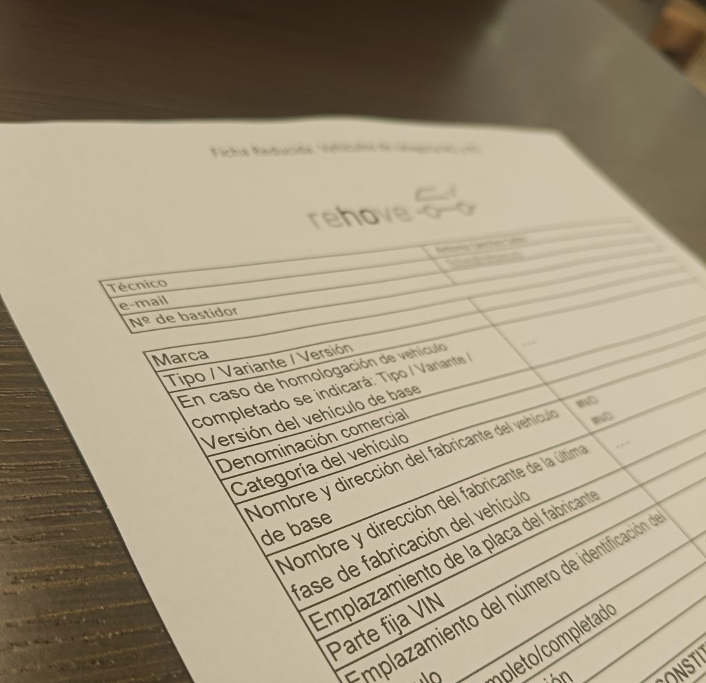 Ejemplo de ficha reducida